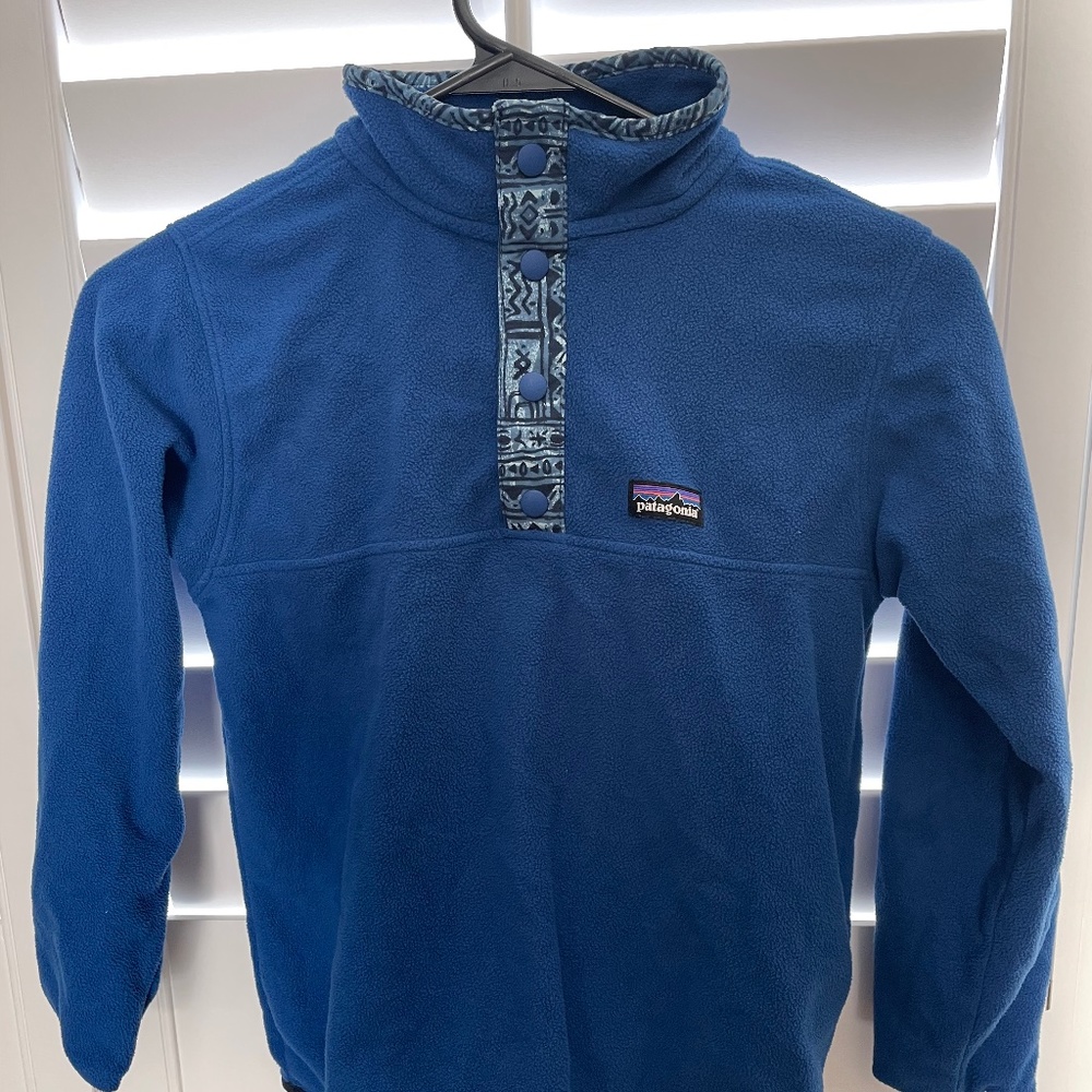 Pantagonia kids lightweight snap T pullover